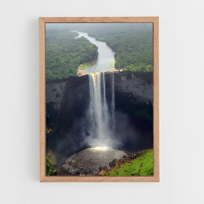 ap-kaieteur falls-3 cadre Bois clair