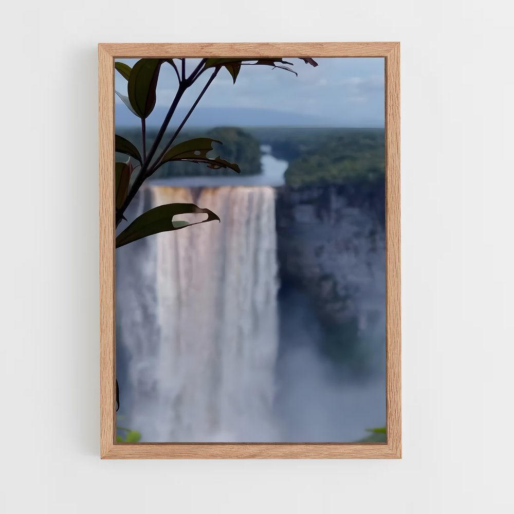 ap-kaieteur falls-5 cadre Bois clair