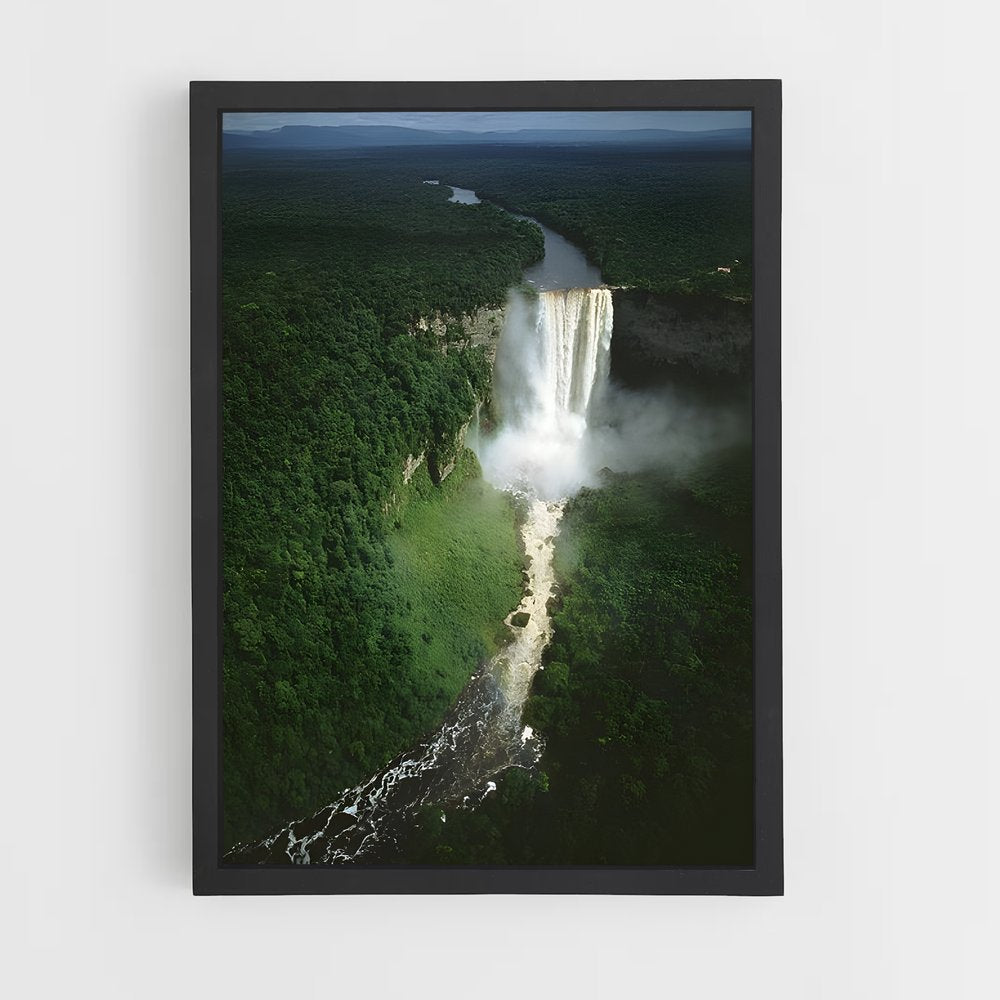 ap-kaieteur falls-7 cadre Noir