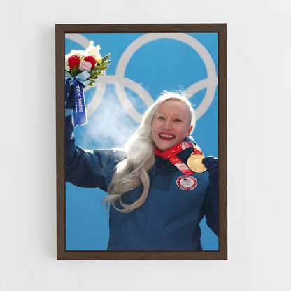ap-kaillie humphries-2 cadre Bois foncé