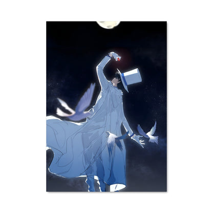 Poster Kaito Kid sur Cheval