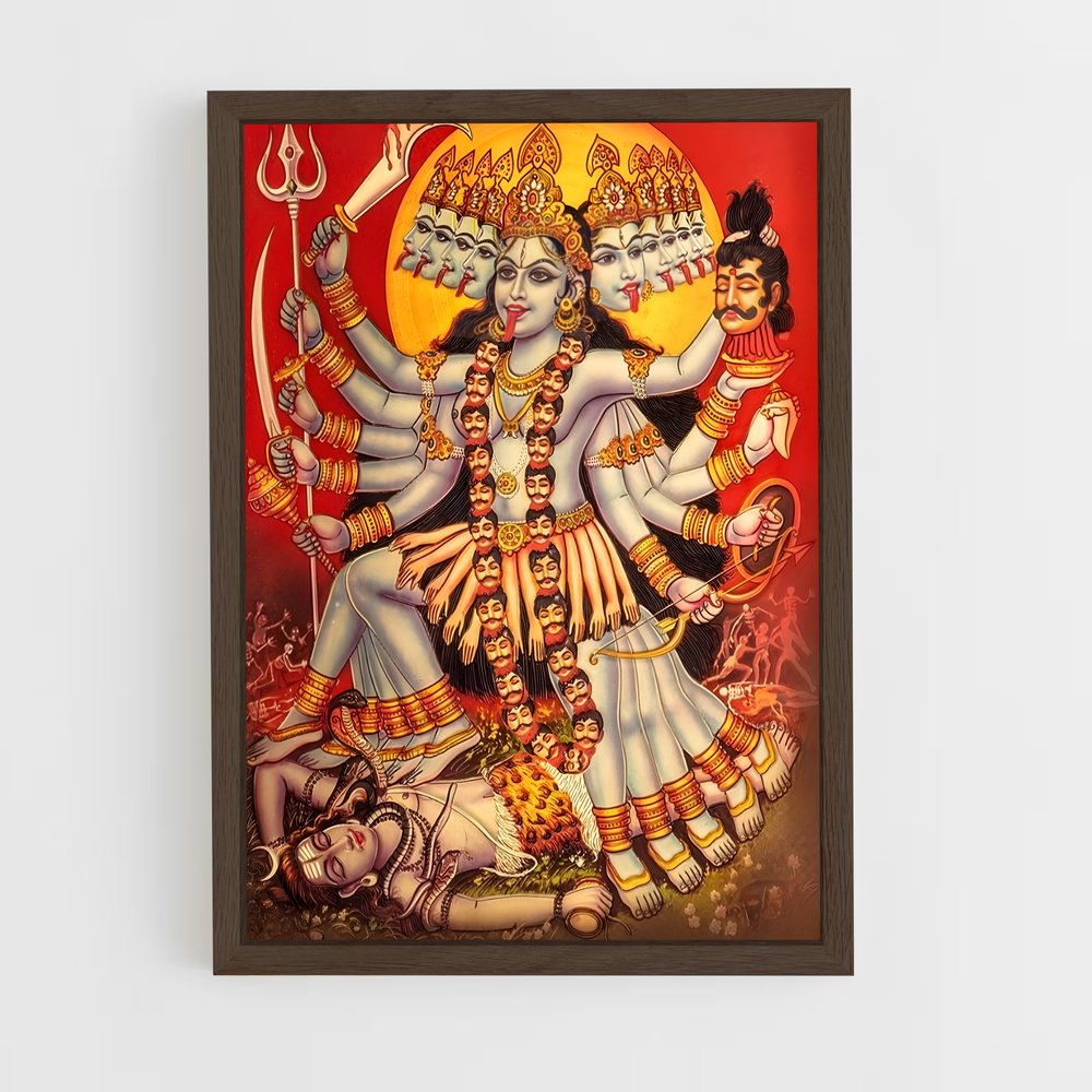 ap-kali-6 cadre Bois foncé