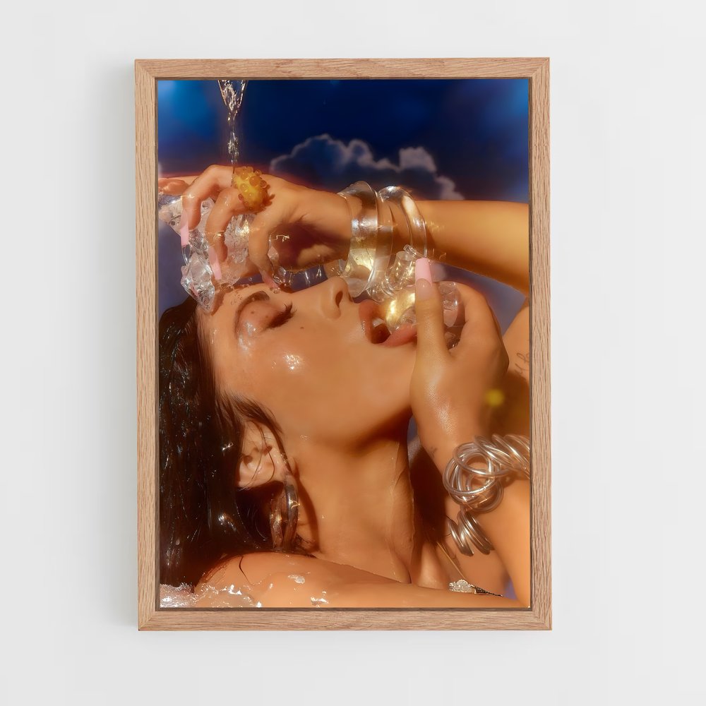 ap-kali uchis-1 cadre Bois clair