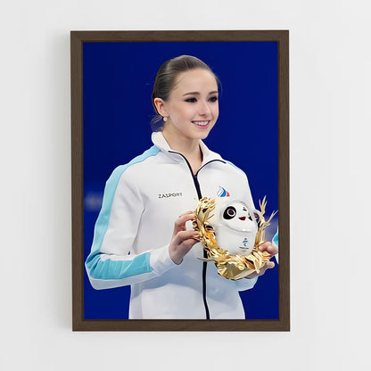 ap-kamila valieva-3 cadre Bois foncé