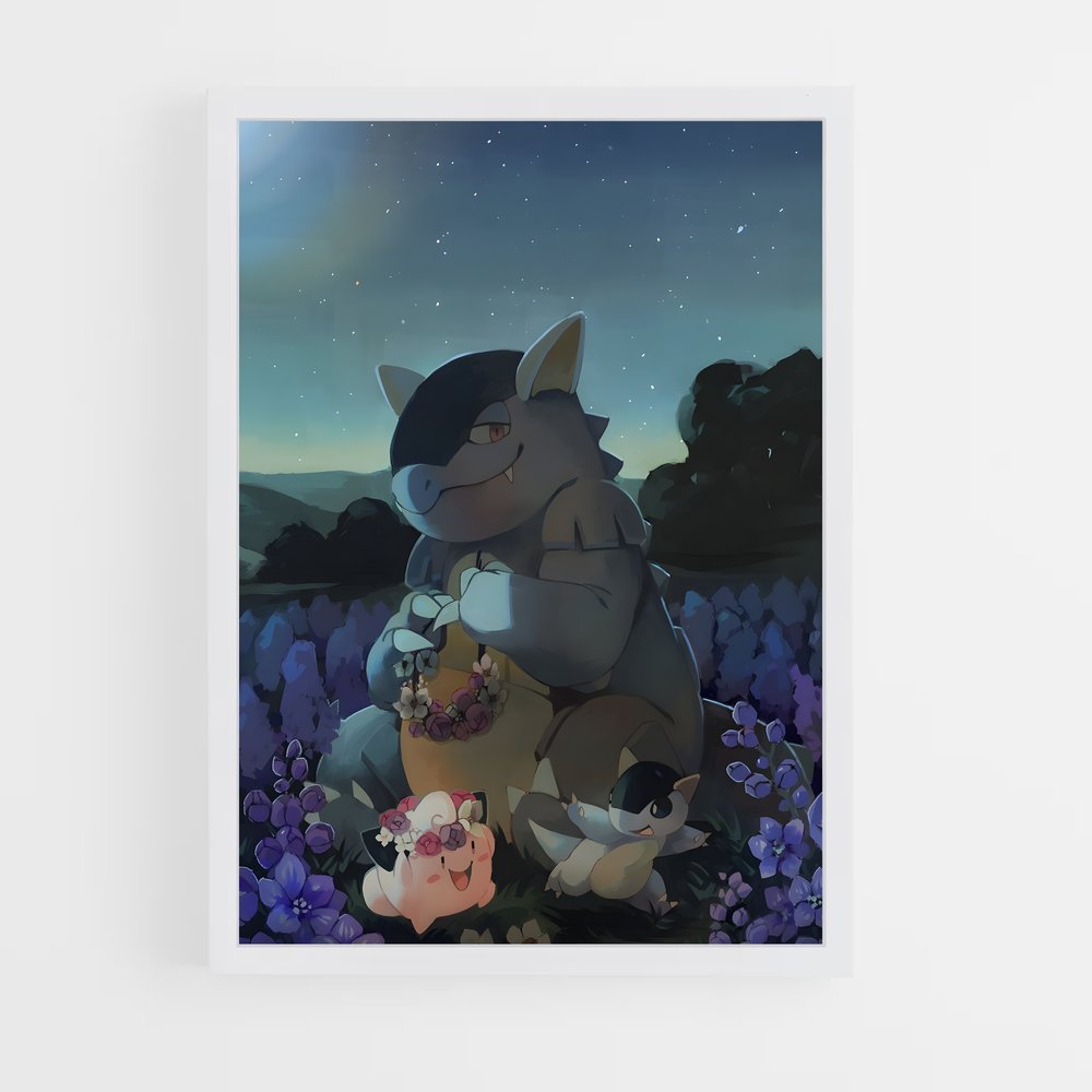ap-kangaskhan-1 cadre Blanc