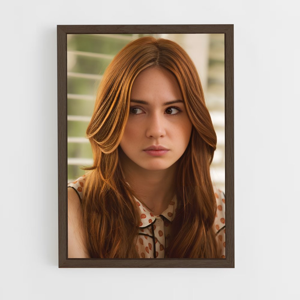 ap-karen gillan-1 cadre Bois foncé