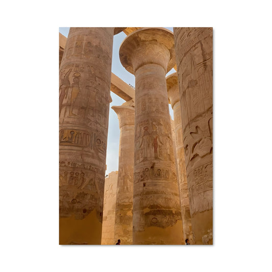 Poster Colonnes de Karnak