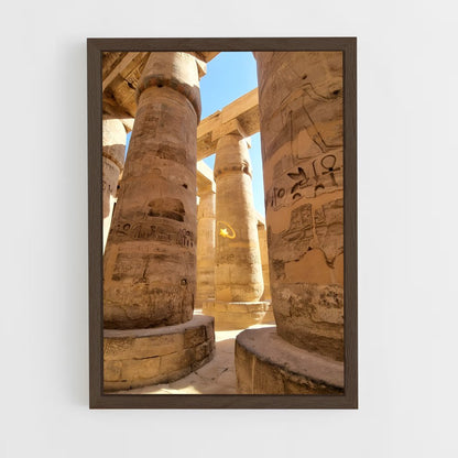 ap-karnak temple complex-5 cadre Bois foncé