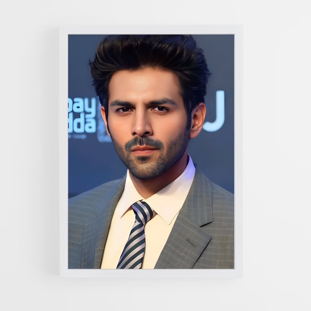ap-kartik aaryan-8 cadre Blanc
