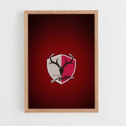 ap-kashima antlers-1 cadre Bois clair
