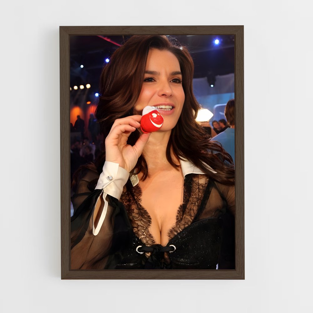 ap-katarina witt-4 cadre Bois foncé
