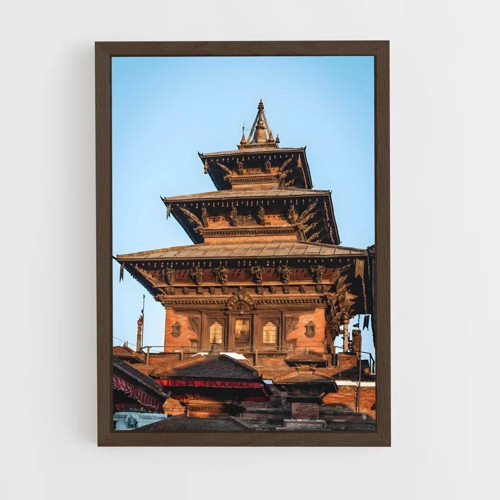 ap-kathmandu-4 cadre Bois foncé