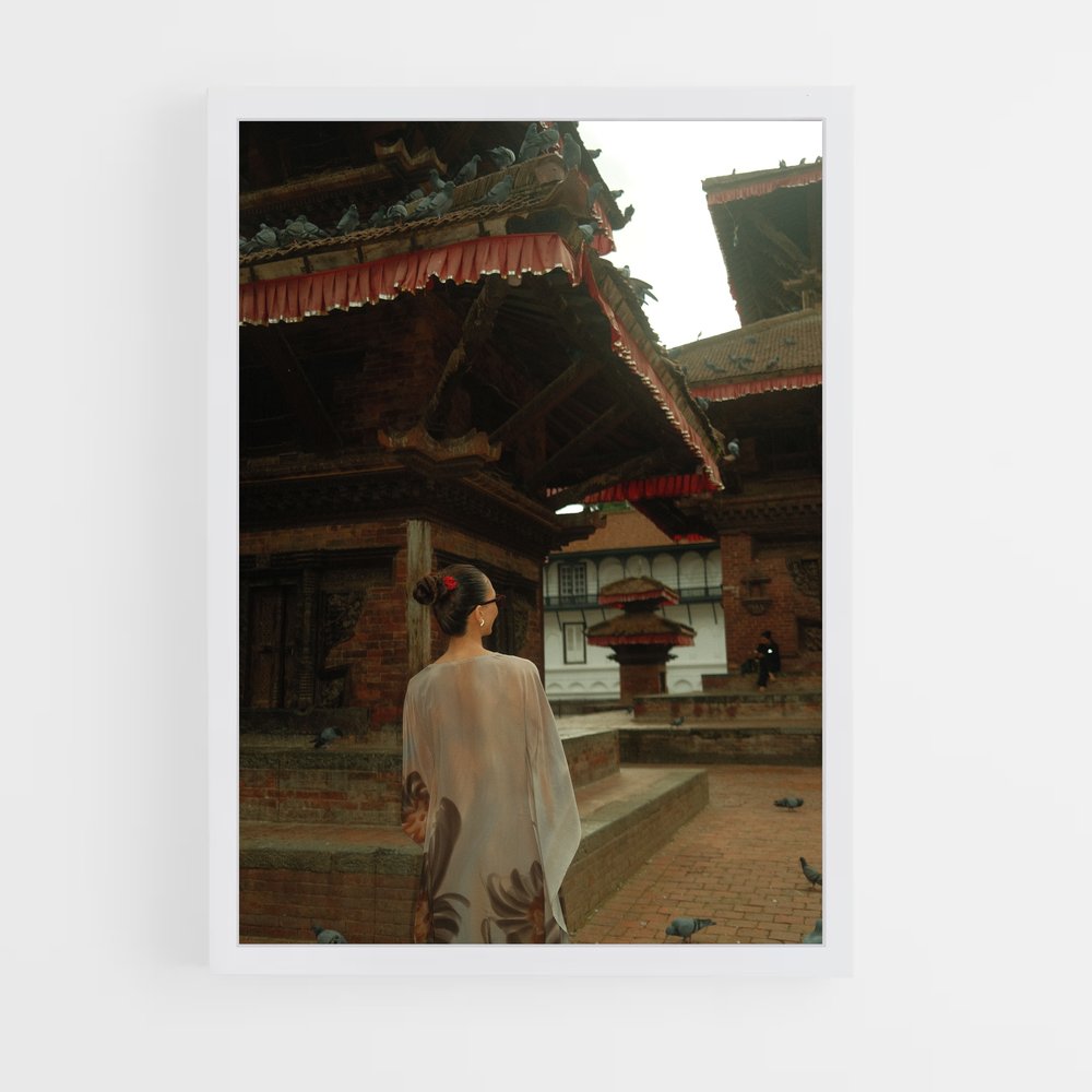ap-kathmandu-7 cadre Blanc