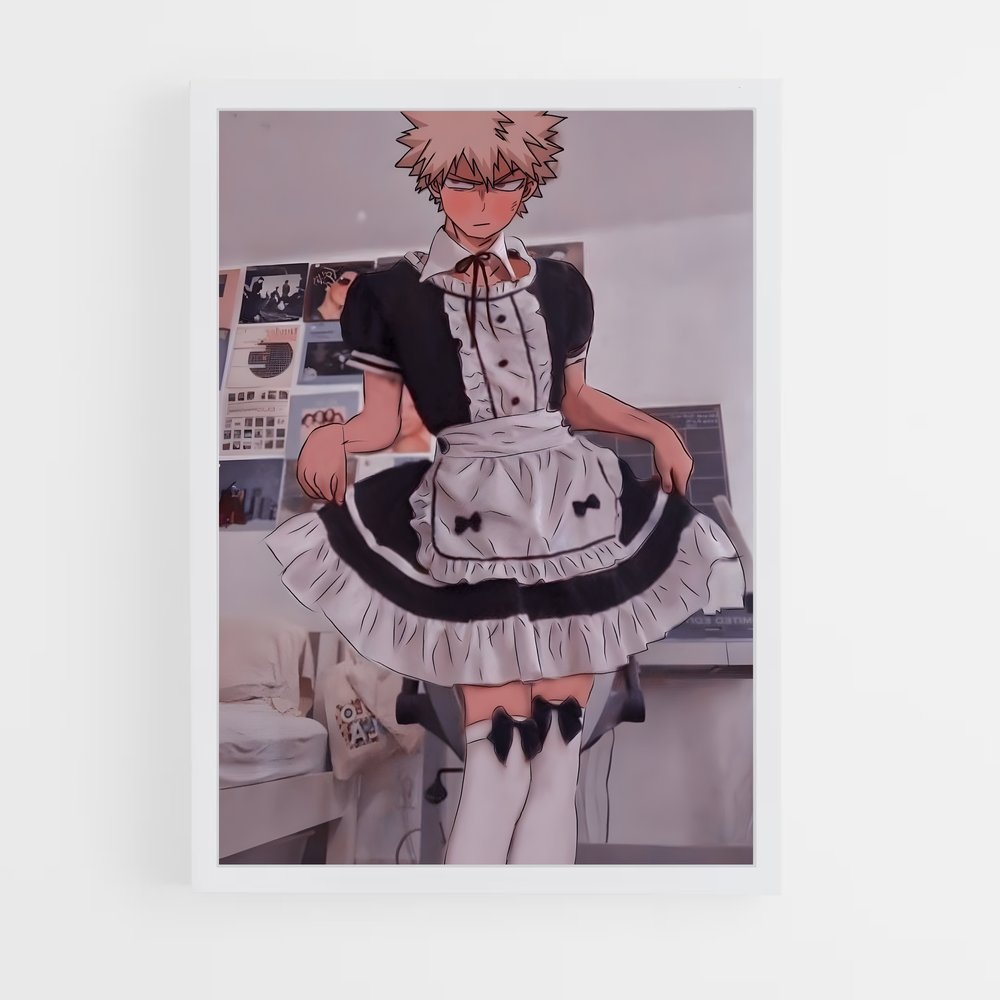 ap-katsuki bakugo-4 cadre Blanc