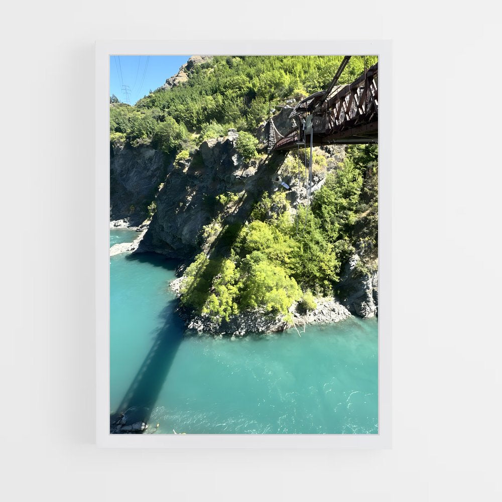 ap-kawarau gorge bridge-1 cadre Blanc