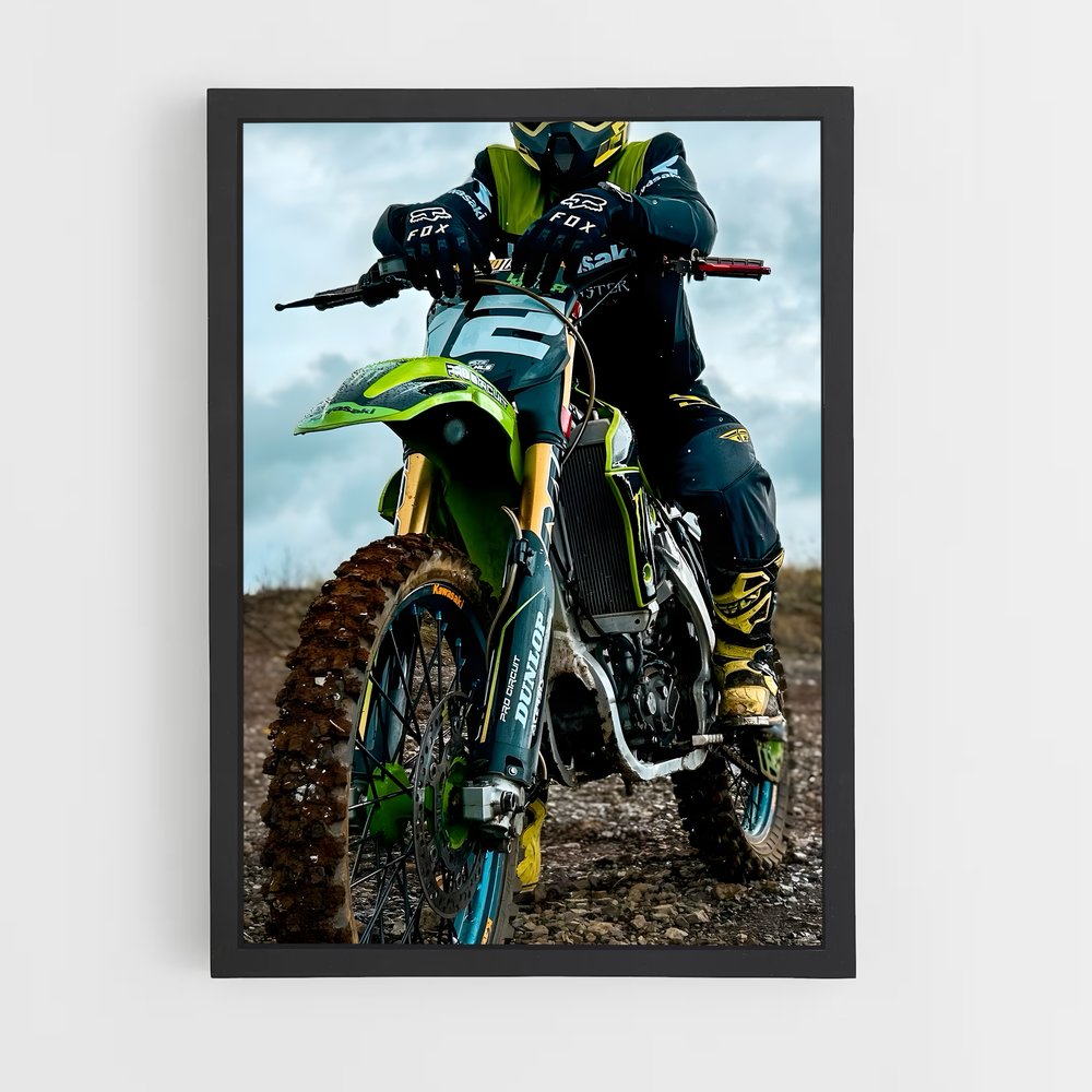 ap-kawasaki kx450-3 cadre Noir