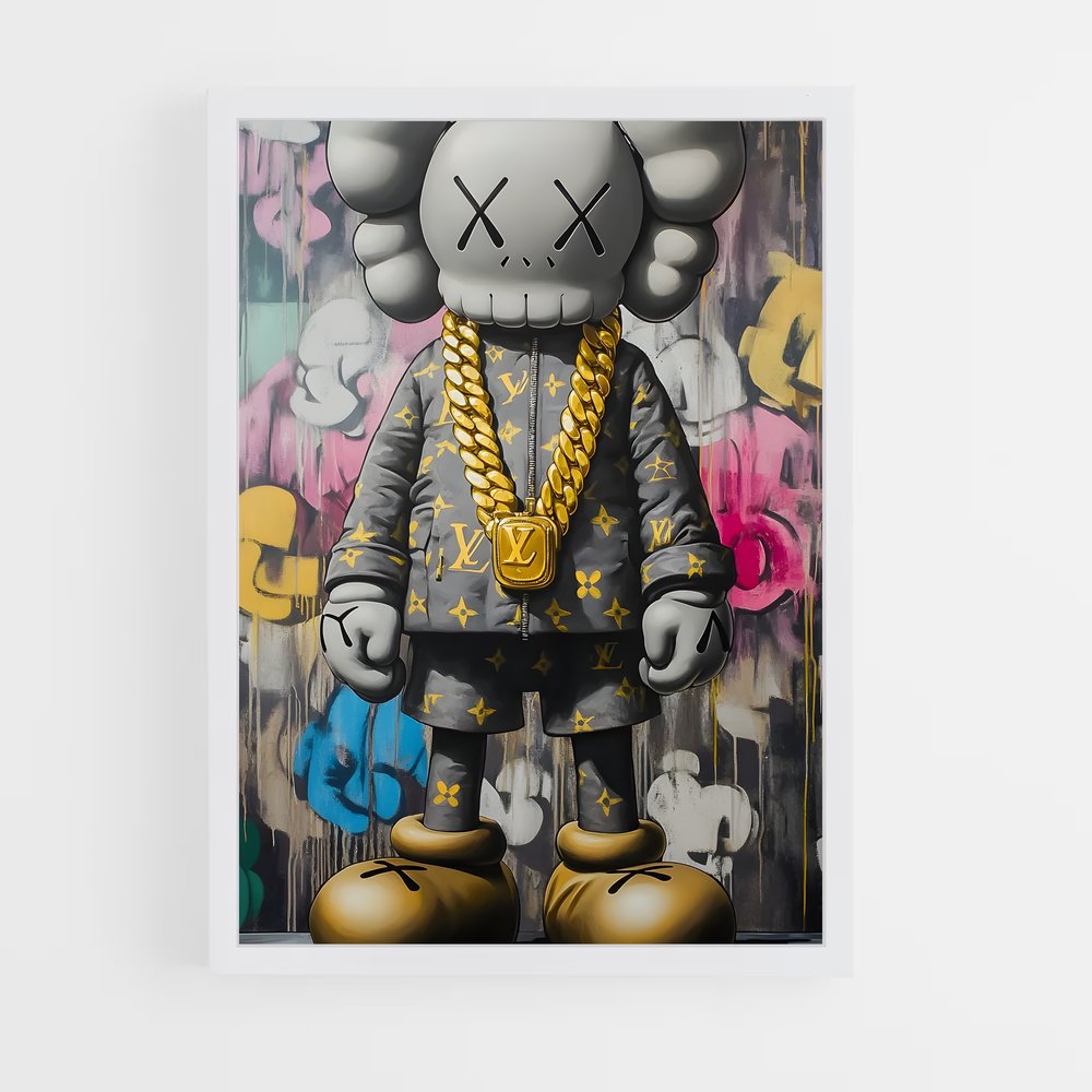 ap-kaws-10 cadre Blanc