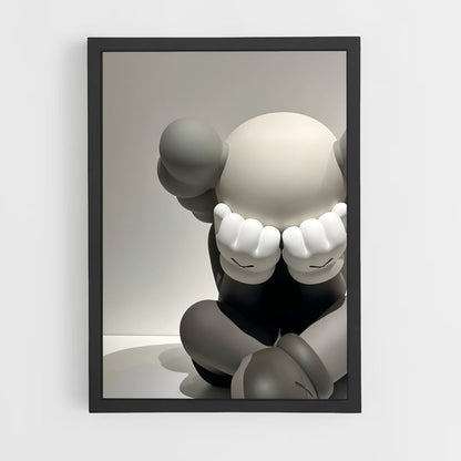 ap-kaws-3 cadre Noir