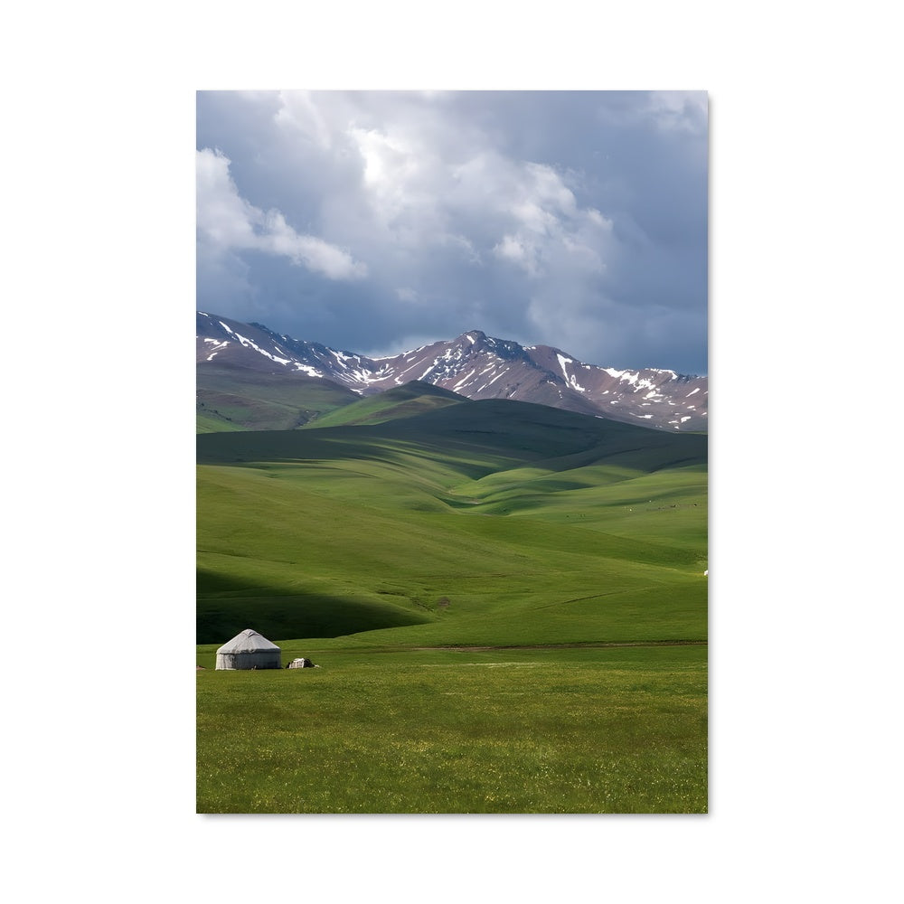 Poster Sérénité Kazakh