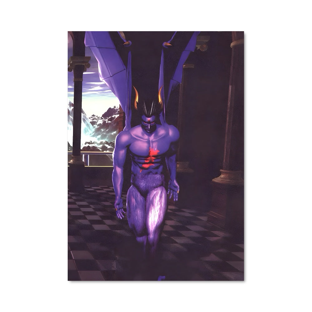 Poster Kazuya au Combat