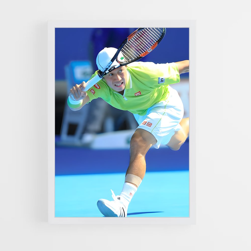 ap-kei nishikori-5 cadre Blanc