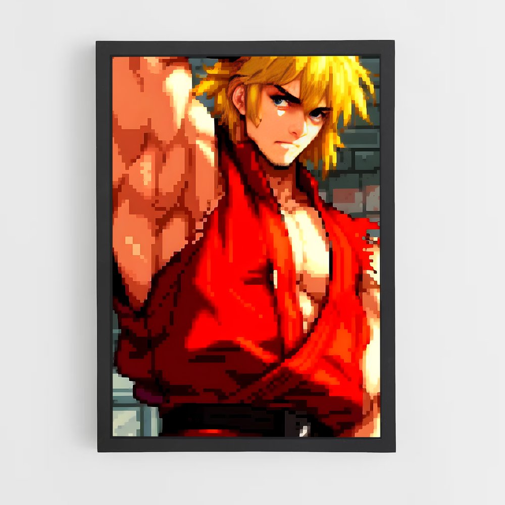 ap-ken street fighter-2 cadre Noir