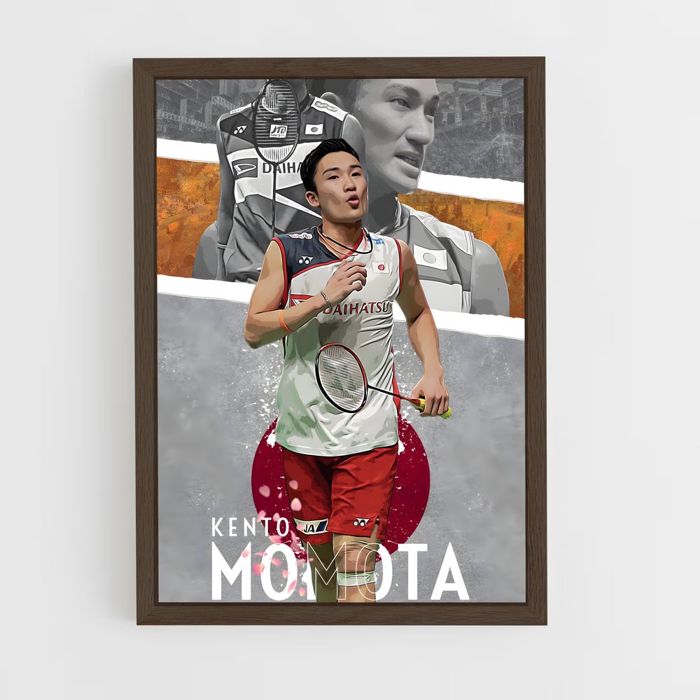 ap-kento momota-1 cadre Bois foncé
