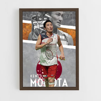 ap-kento momota-1 cadre Bois foncé