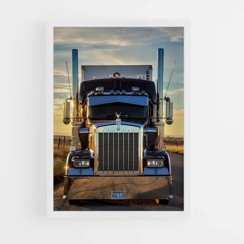 ap-kenworth w900-1 cadre Blanc