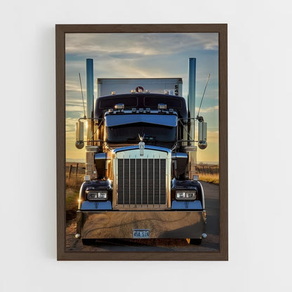 ap-kenworth w900-1 cadre Bois foncé