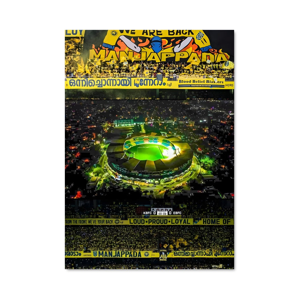 Poster La Foule Jaune