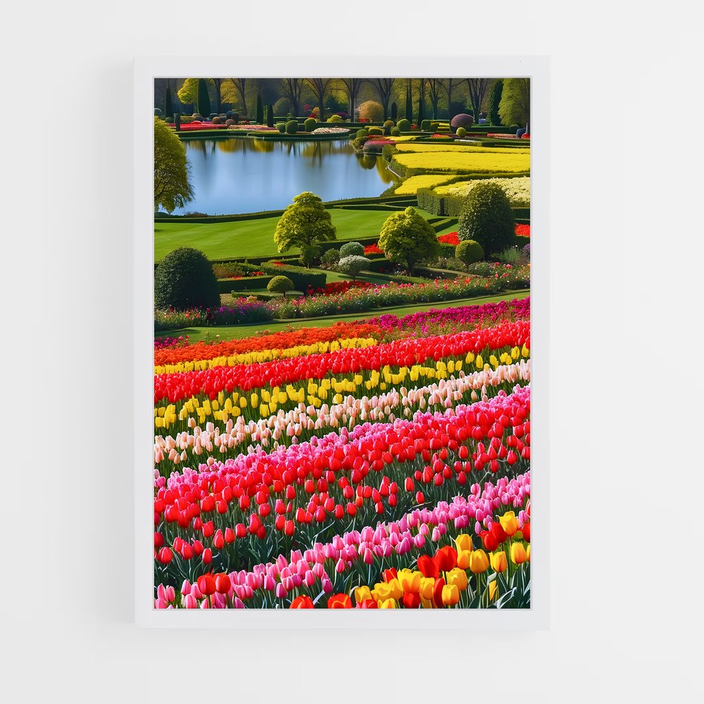 ap-keukenhof gardens-2 cadre Blanc