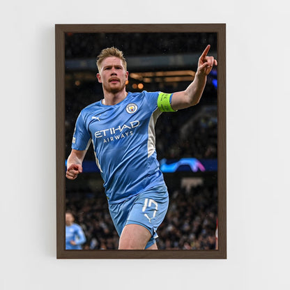 ap-kevin de bruyne-1 cadre Bois foncé