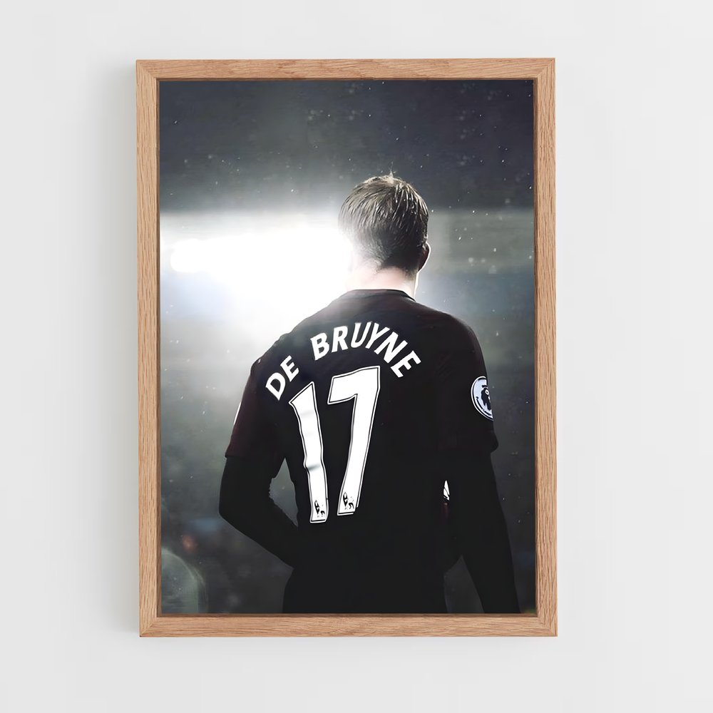 ap-kevin de bruyne-12 cadre Bois clair