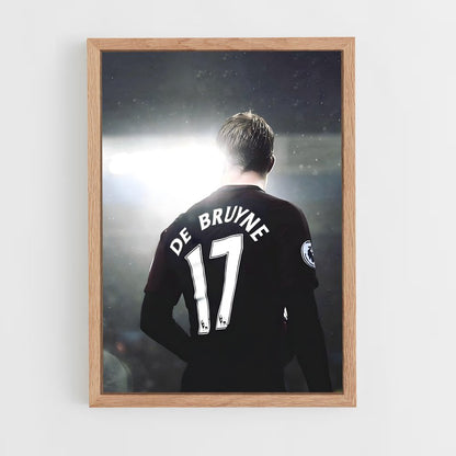 ap-kevin de bruyne-12 cadre Bois clair