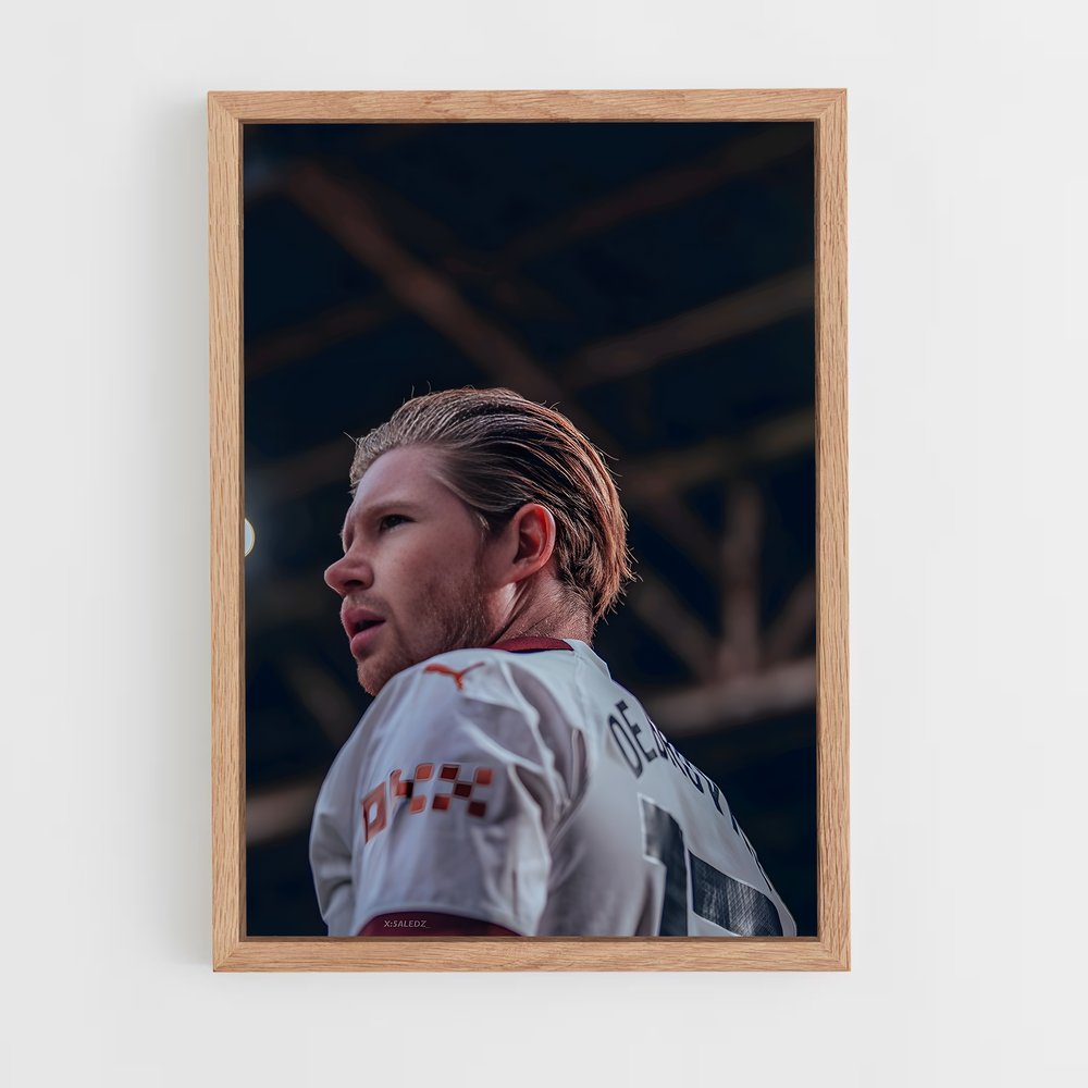 ap-kevin de bruyne-15 cadre Bois clair