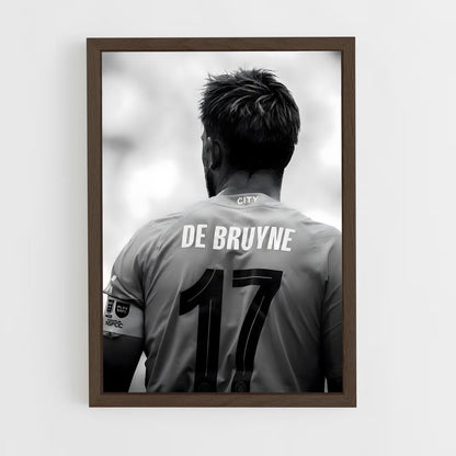 ap-kevin de bruyne-4 cadre Bois foncé