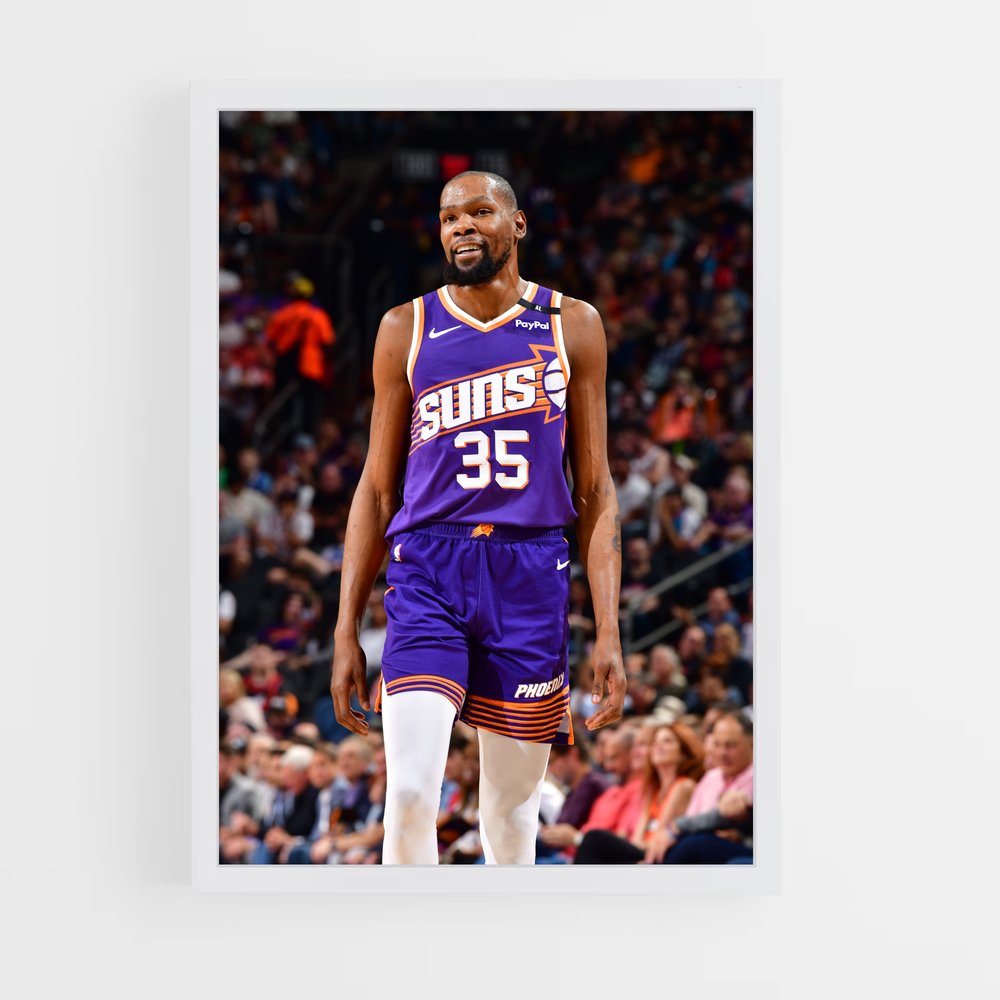 ap-kevin durant-7 cadre Blanc