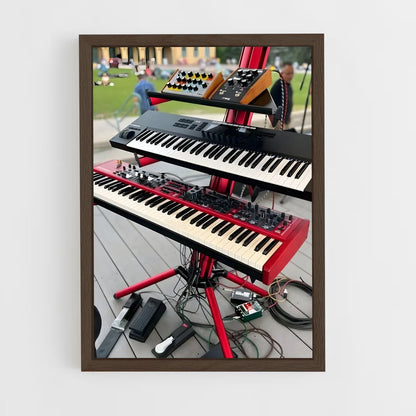 ap-keyboard-1 cadre Bois foncé