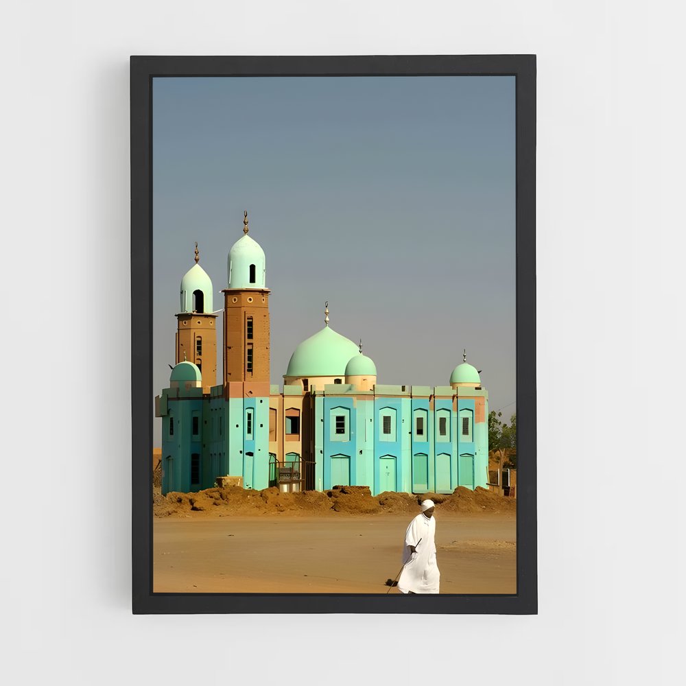 ap-khartoum grand mosque-1 cadre Noir