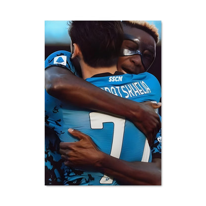 Poster Une Étreinte au Stade