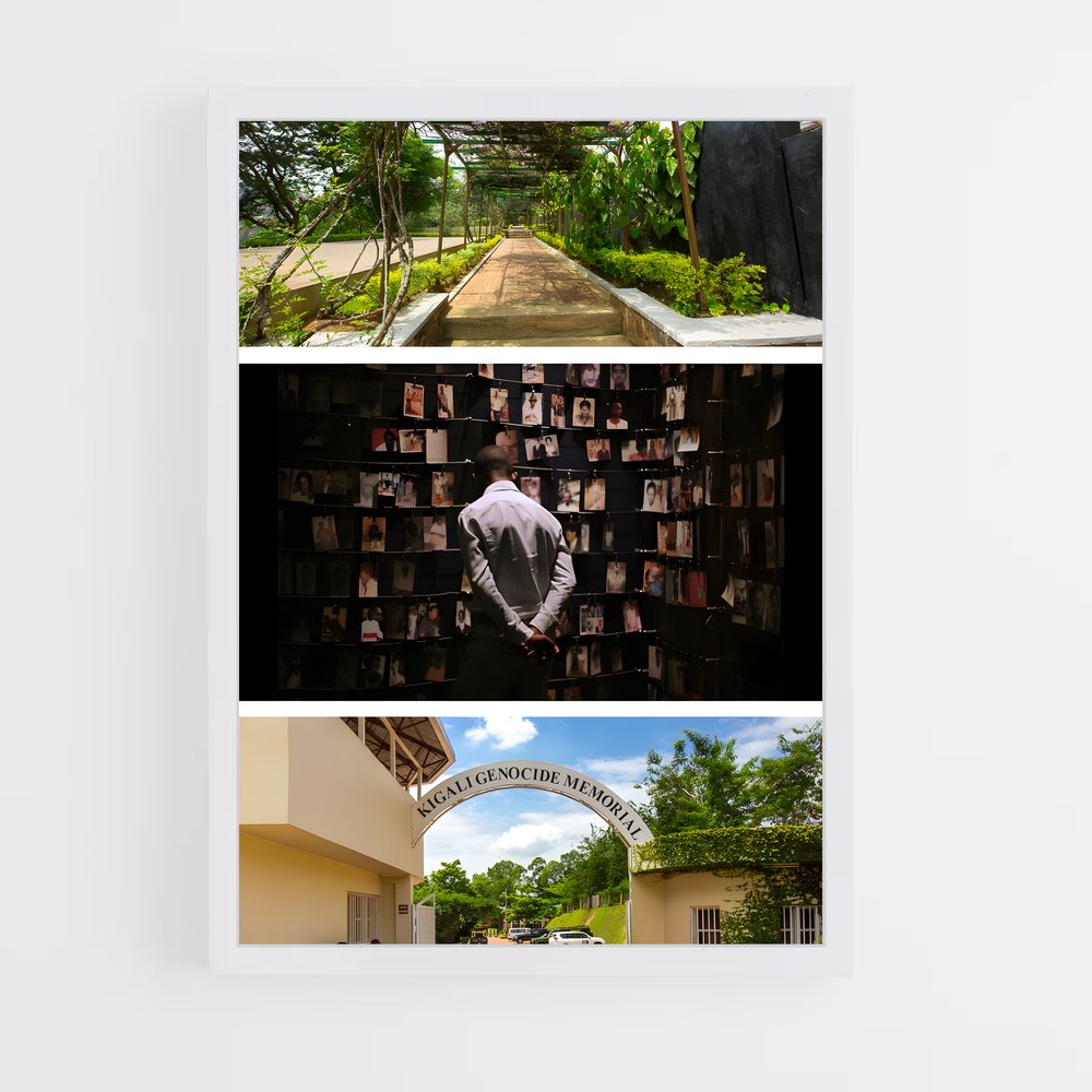 ap-kigali genocide memorial-1 cadre Blanc