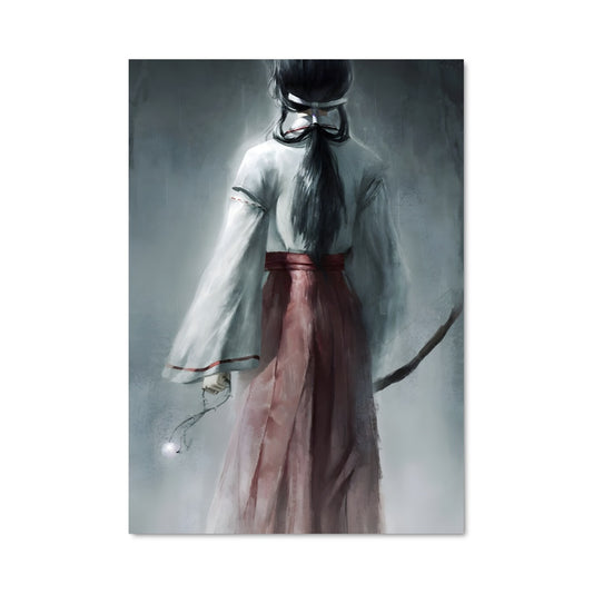 Poster Enchanteresse Écarlate