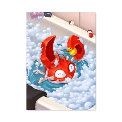 Poster Canard en Bulle