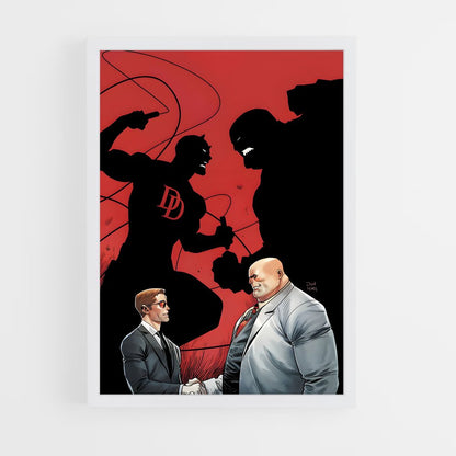 ap-kingpin daredevil-1 cadre Blanc
