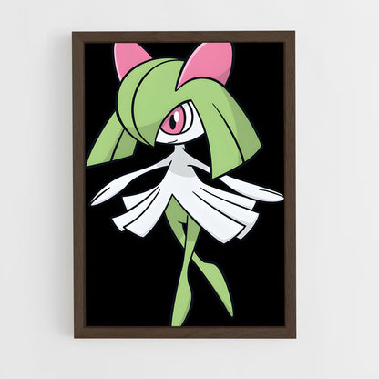 ap-kirlia-6 cadre Bois foncé