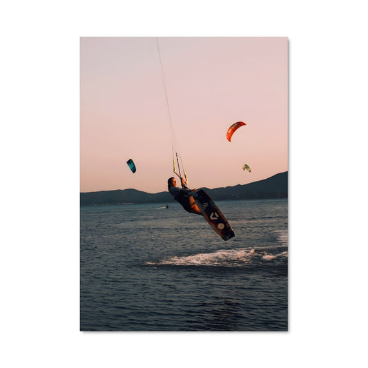 Poster Surf à la Volée