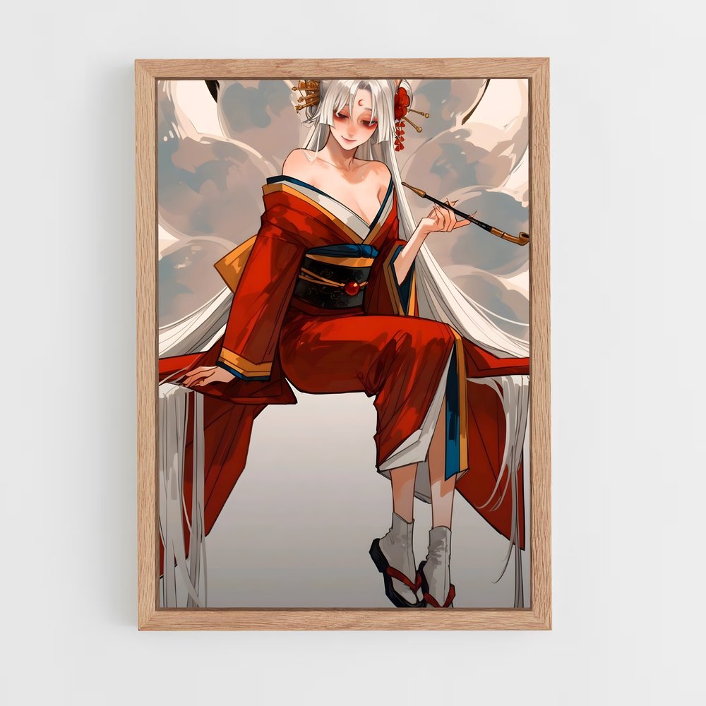 ap-kitsune-2 cadre Bois clair
