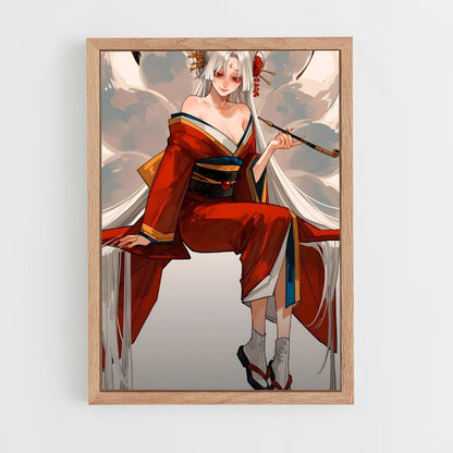 ap-kitsune-2 cadre Bois clair