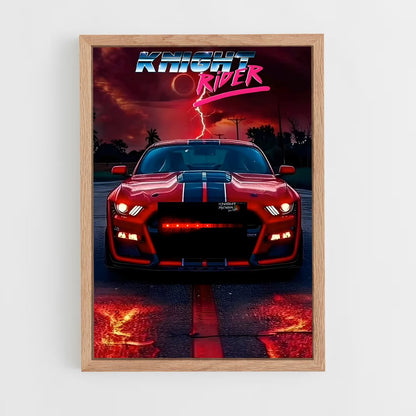 ap-kitt knight rider-4 cadre Bois clair